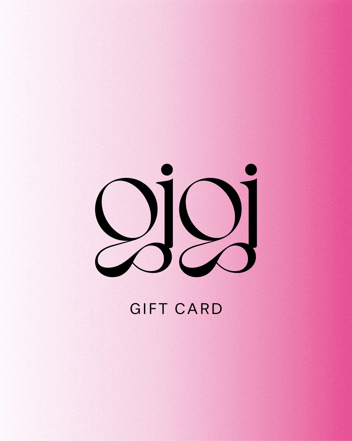 GIGI — Gift Card